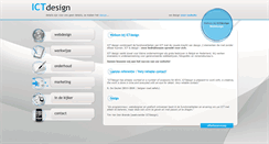 Desktop Screenshot of ictdesign.be